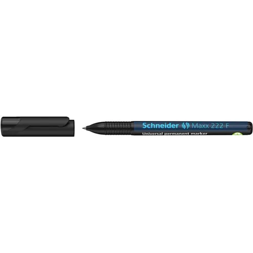 Alkoholos marker, OHP, 0,7 mm, SCHNEIDER "Maxx 222 F", fekete