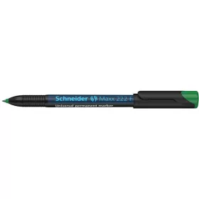   Alkoholos marker, OHP, 0,7 mm, SCHNEIDER "Maxx 222 F", zöld