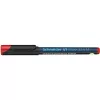 Alkoholos marker, OHP, 1 mm, SCHNEIDER "Maxx 224 M", piros