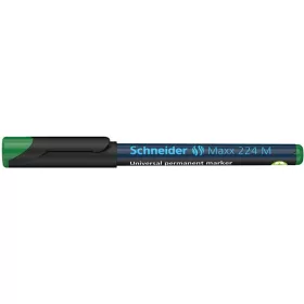   Alkoholos marker, OHP, 1 mm, SCHNEIDER "Maxx 224 M", zöld