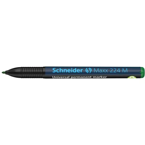 Alkoholos marker, OHP, 1 mm, SCHNEIDER "Maxx 224 M", zöld