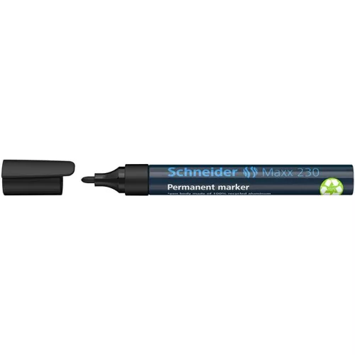 Alkoholos marker, 1-3 mm, fémházas, SCHNEIDER