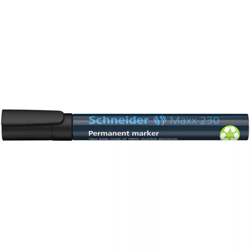 Alkoholos marker, 1-3 mm, fémházas, SCHNEIDER