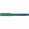 Alkoholos marker, 1-2 mm, kúpos, SCHNEIDER "Maxx 240", zöld
