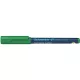 Alkoholos marker, 1-2 mm, kúpos, SCHNEIDER "Maxx 240", zöld