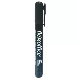   Alkoholos marker, 1,5 mm, kúpos, FLEXOFFICE "PM03", fekete