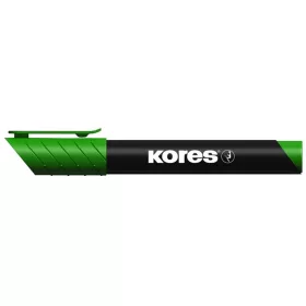   Alkoholos marker, 3-5 mm, kúpos, KORES "K-Marker", zöld