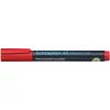 Alkoholos marker, 1-3 mm, kúpos, SCHNEIDER "Maxx 130", piros