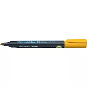   Alkoholos marker, 1-3 mm, kúpos, SCHNEIDER "Maxx 130", sárga