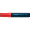 Alkoholos marker, 4-12 mm, vágott, SCHNEIDER "Maxx 280", piros