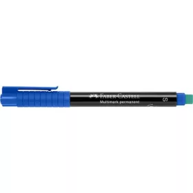   Alkoholos marker, OHP, 0,4 mm, FABER-CASTELL "Multimark 1523", kék