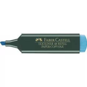   Szövegkiemelő, 1-5 mm, FABER-CASTELL, "Textliner 48", kék