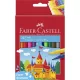 Filctoll készlet, FABER-CASTELL, 24 különböző szín "Castle"