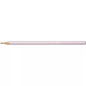   Grafitceruza, B, háromszögletű, FABER-CASTELL "Sparkle", metál rózsaszín