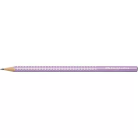   Grafitceruza, B, háromszögletű, FABER-CASTELL "Sparkle", metál lila