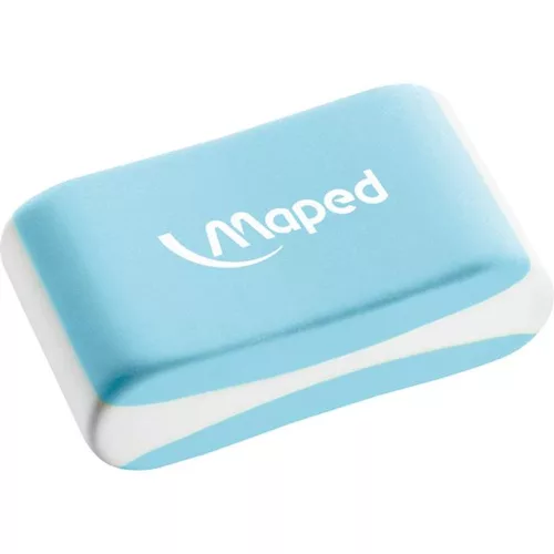 Radír display, MAPED "Essentials Soft Pastel", vegyes színek - 40db