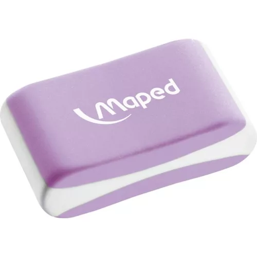 Radír display, MAPED "Essentials Soft Pastel", vegyes színek - 40db