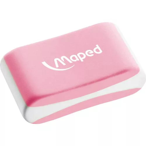 Radír display, MAPED "Essentials Soft Pastel", vegyes színek - 40db