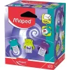 Radír display, MAPED "Little Monster", vegyes színek - 20db