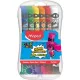 Tempera készlet, 12 darabos, műanyag dobozban, MAPED