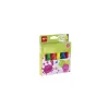 Tempera készlet, ecsetvégű tubusban, APLI Kids "Paint&Fun", 6 különböző neon szín