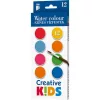Vízfesték, 12 darabos, 28 mm, ICO "Creative Kids"
