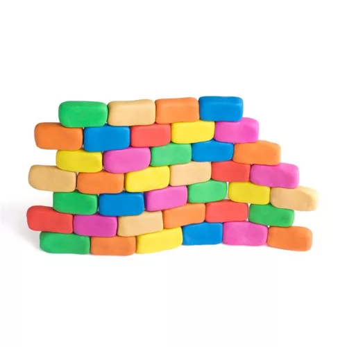 Gyurma, 200 g, 10 szín, KORES "Plastilina"