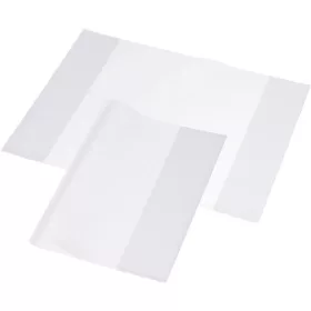 Füzet- és könyvborító, A4, PP, 90 mikron, fényes felület, PANTA PLAST, víztiszta