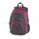 Hátizsák, 2in1, notebook tartóval és audió csatlakozóval, PULSE "Teens", pink-fekete