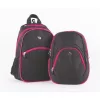Hátizsák, 2in1, notebook tartóval és audió csatlakozóval, PULSE "Teens", pink-fekete