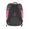 Hátizsák, 2in1, notebook tartóval és audió csatlakozóval, PULSE "Teens", pink-fekete