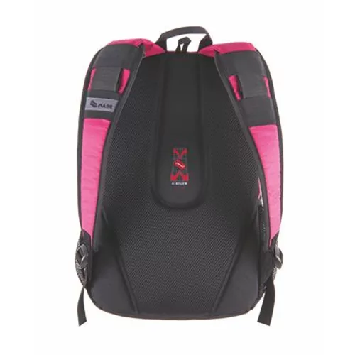 Hátizsák, 2in1, notebook tartóval és audió csatlakozóval, PULSE "Teens", pink-fekete