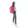 Hátizsák, 2in1, notebook tartóval és audió csatlakozóval, PULSE "Teens", pink-fekete