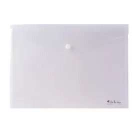   Irattartó tasak, A4, PP, patentos, VICTORIA OFFICE, áttetsző