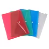 Irattartó tasak, A4, PP, patentos, VICTORIA OFFICE, kék