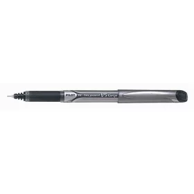  Rollertoll, 0,3 mm, tűhegyű, kupakos, PILOT "Hi-Tecpoint V5 Grip", fekete