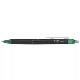   Rollertoll, 0,25 mm, tűhegyű, nyomógombos, törölhető, PILOT "Frixion Point Clicker ", zöld