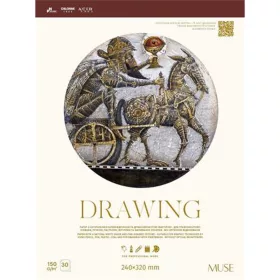   Vázlatfüzet, A4+, 150 g, 30 lap, SHKOLYARYK "Drawing"