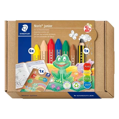 Vegyes színező készlet, STAEDTLER "Noris® junior 61 C1"