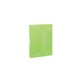   Gumis mappa, 40 mm, PP, A4, ESSELTE "Vivida Jumbo", Vivida zöld