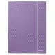 Gumis mappa, karton, A4, ESSELTE "Colour'Breeze", levendula