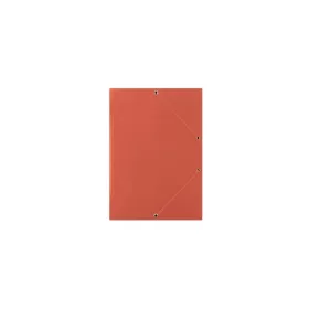 Gumis mappa, karton, A4, DONAU "Standard", piros